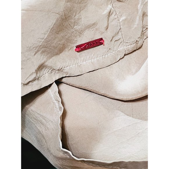 Womans Philanthropy Japanese Sand Wash Curpo Slip Dress SIze Medium Tan NEW - Picture 4 of 7